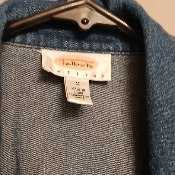 Talbots Blue Denim Vest - Picture 3 of 7